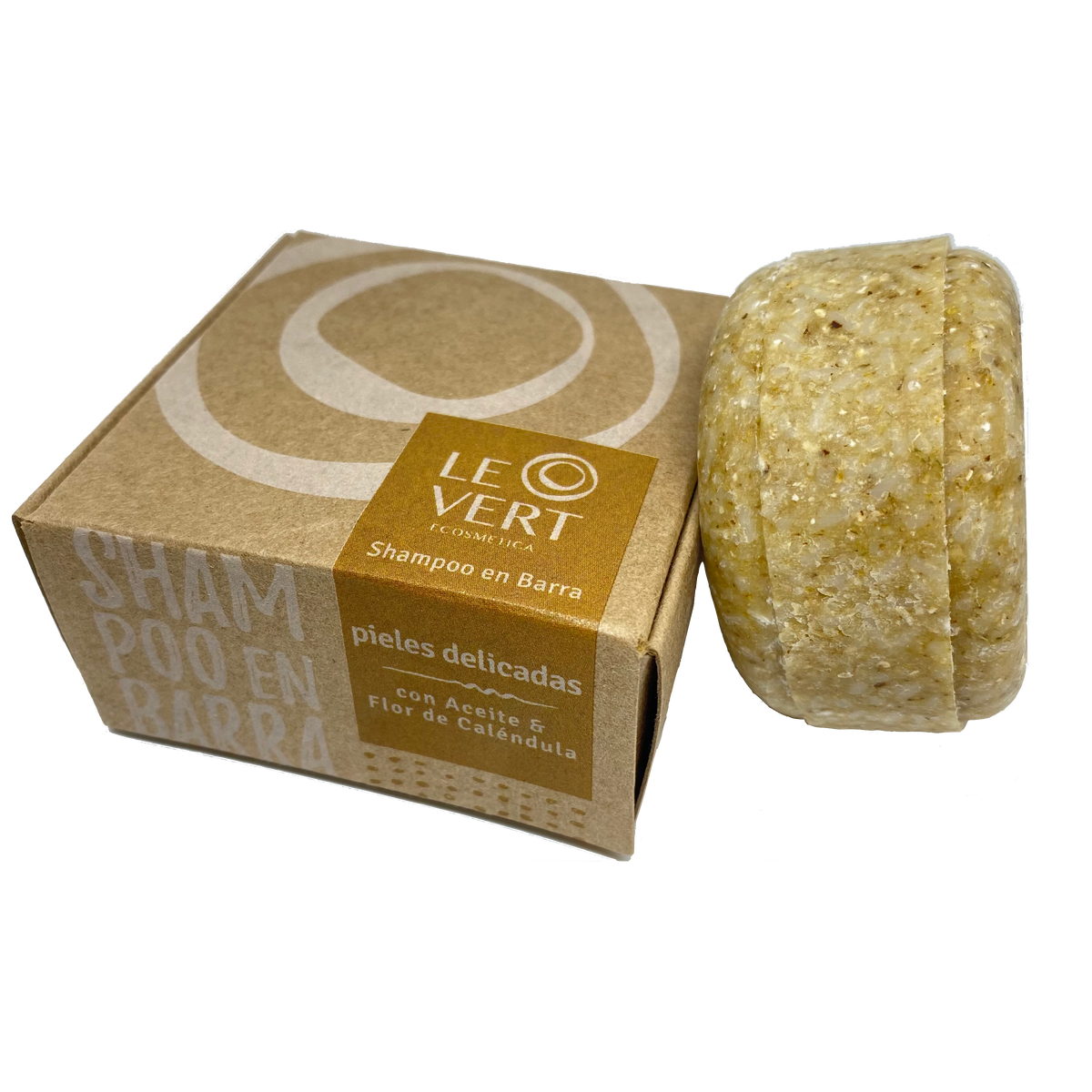 Shampoo en barra pieles delicadas Le Vert Rincón Nativo